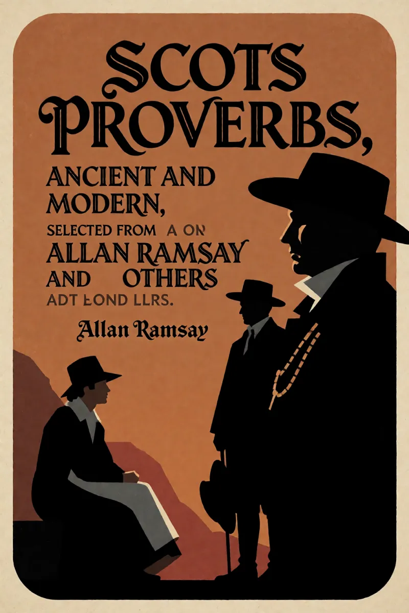 Cover of Scots proverbs, ancient and modern, selected from Allan Ramsay and others by Allan Ramsay