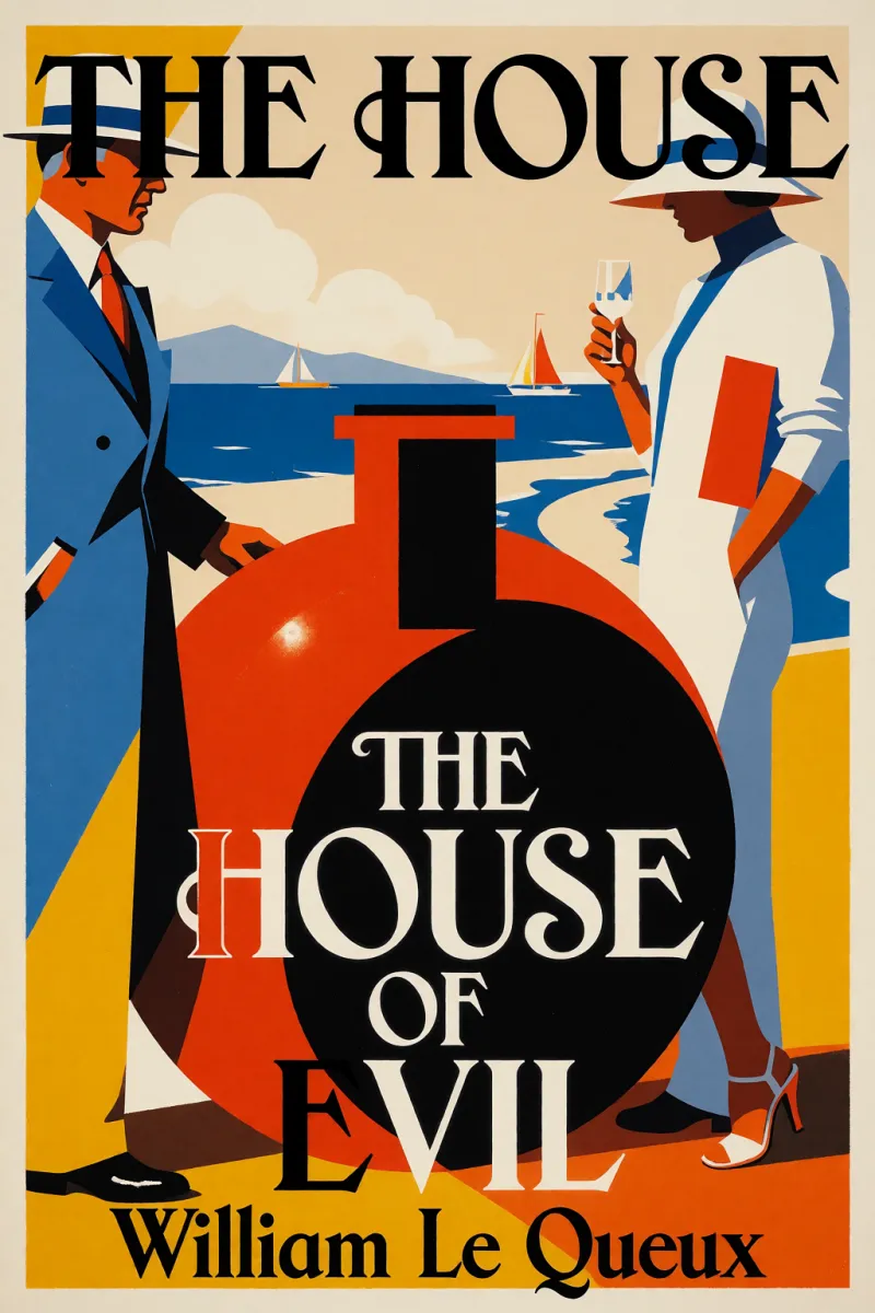 Cover of The house of evil by William Le Queux