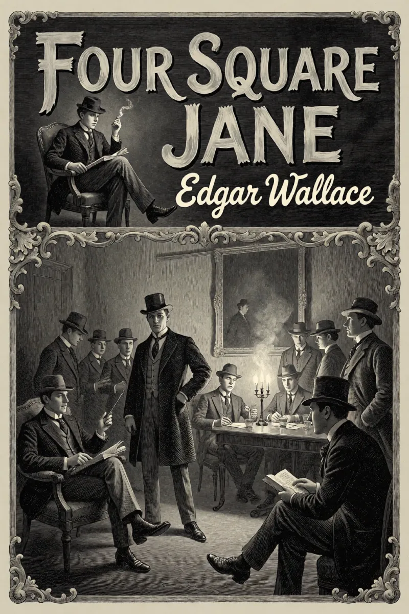 Cover of Four square Jane by Edgar Wallace