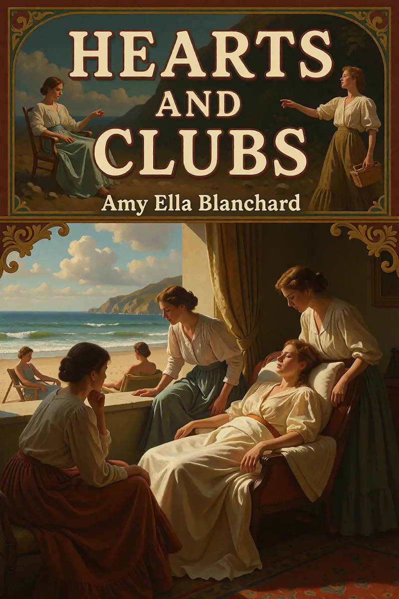 Cover of Hearts and clubs by Amy Ella Blanchard