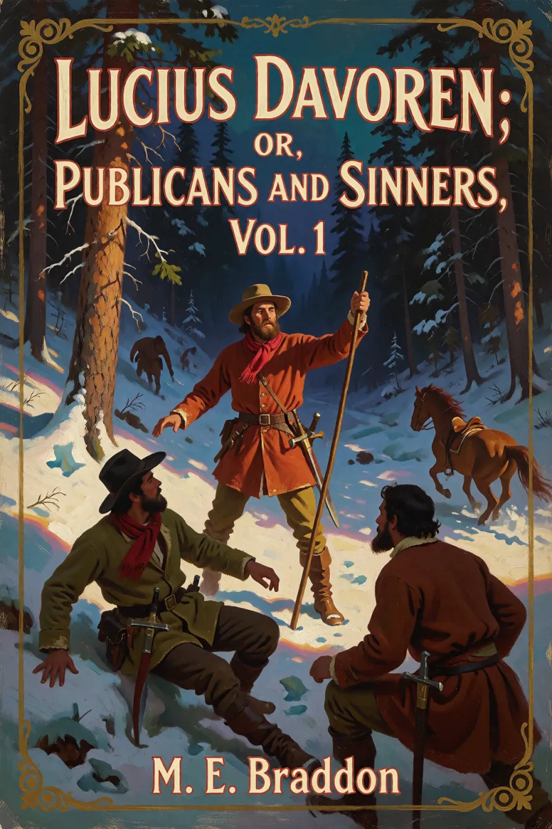 Cover of Lucius Davoren; or, Publicans and sinners, vol. 1 by M. E. Braddon