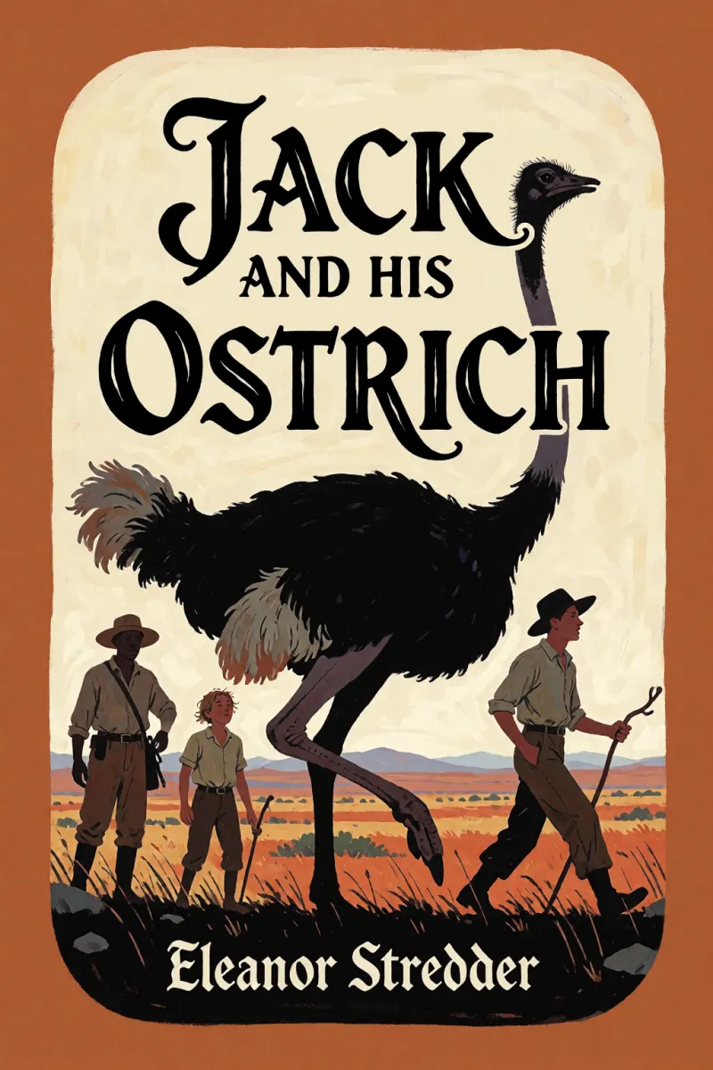 Cover of Jack and his ostrich by Eleanor Stredder