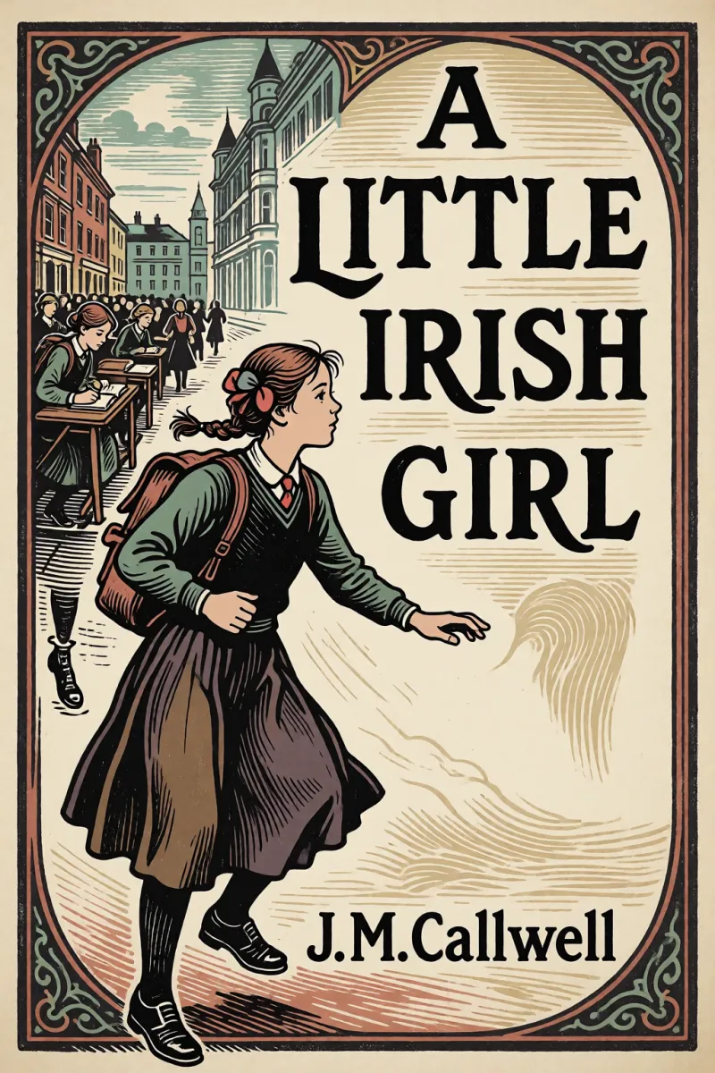Cover of A little Irish girl by J. M. Callwell