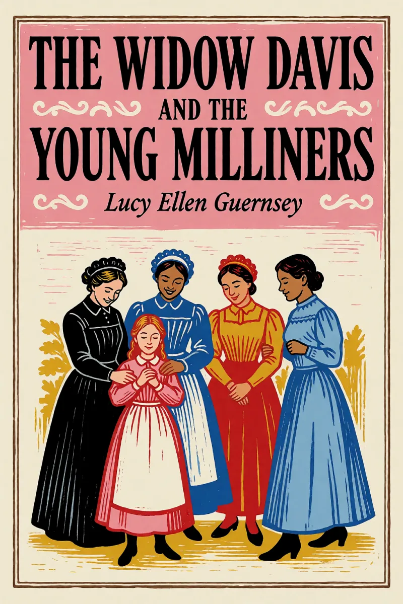 Cover of The Widow Davis and the young milliners by Lucy Ellen Guernsey