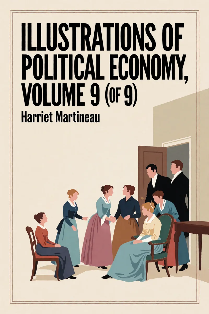 Cover of Illustrations of political economy, Volume 9 (of 9) by Harriet Martineau