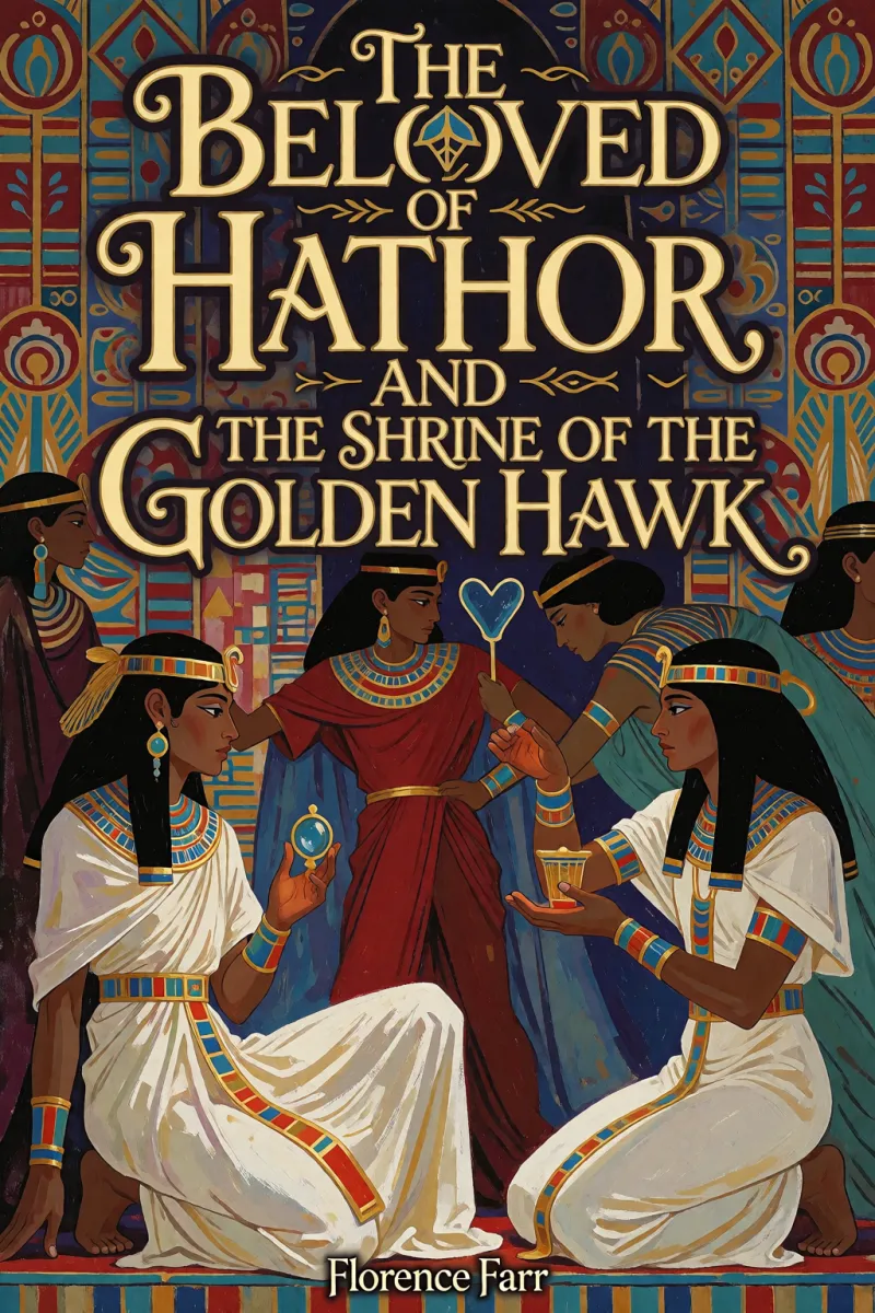 Cover of The beloved of Hathor, and The shrine of the Golden Hawk by Florence Farr