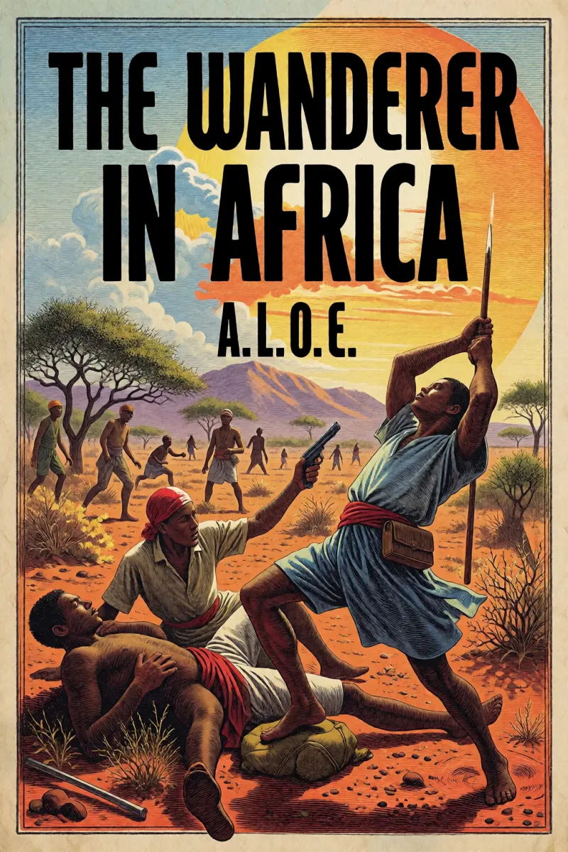 Cover of The wanderer in Africa by A. L. O. E.