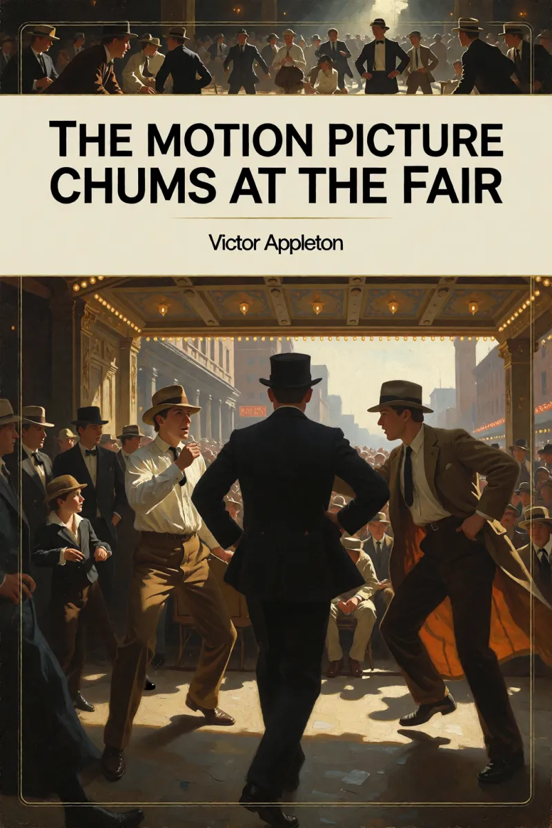 Cover of The motion picture chums at the fair by Victor Appleton