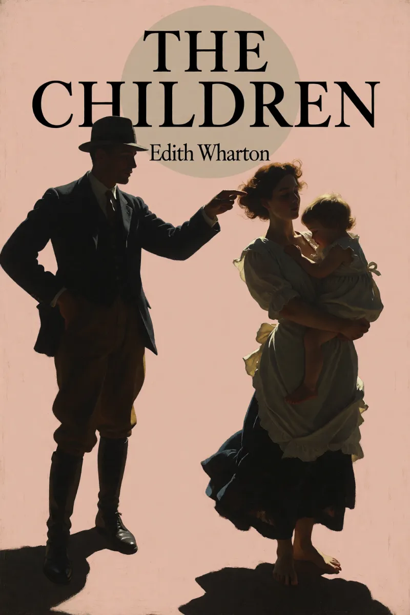 Cover of The children by Edith Wharton