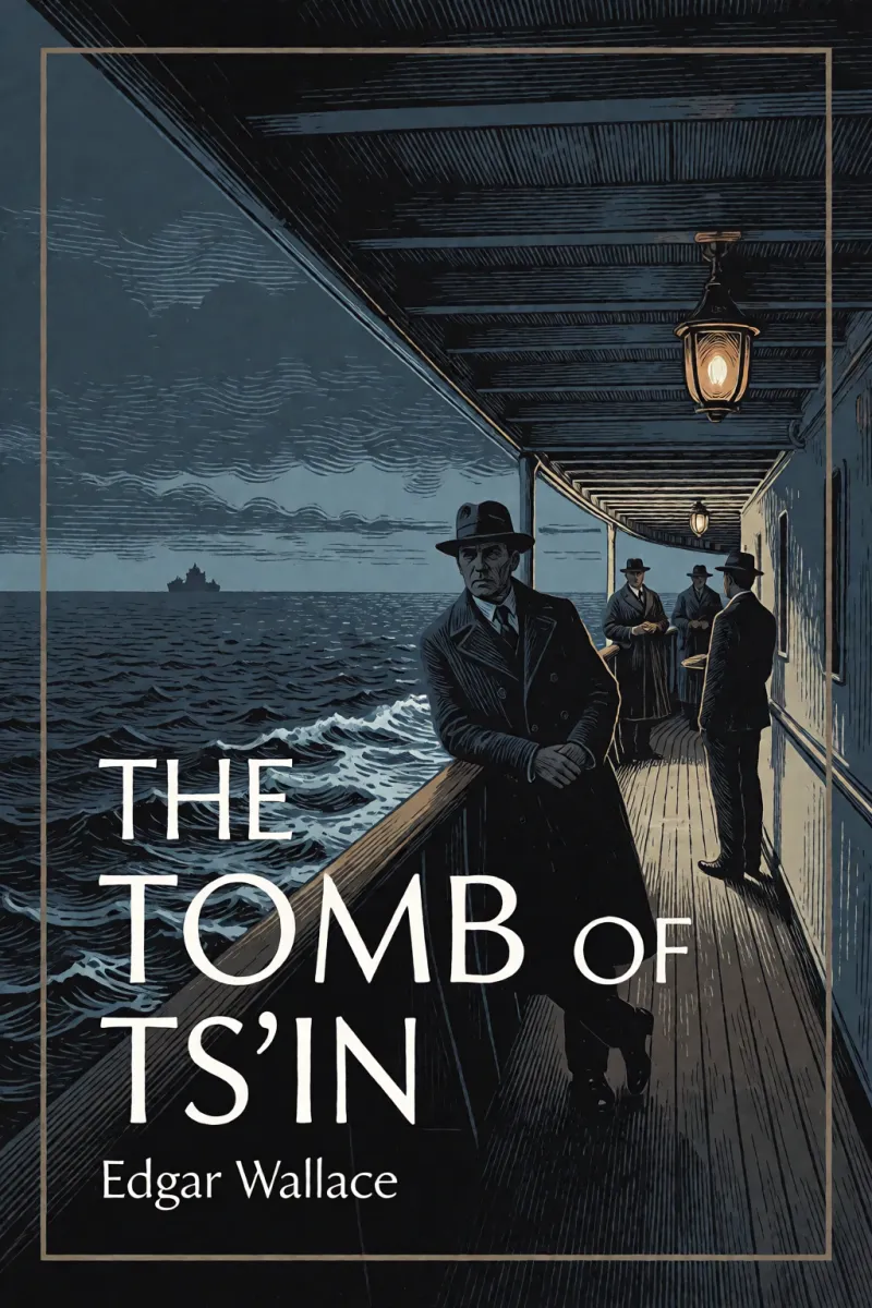 Cover of The tomb of Ts'in by Edgar Wallace