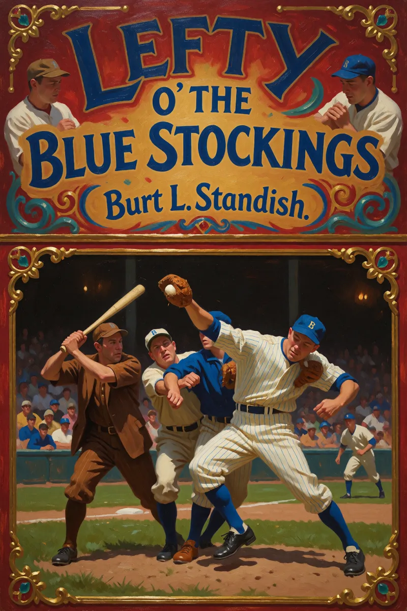 Cover of Lefty o' the Blue Stockings by Burt L. Standish