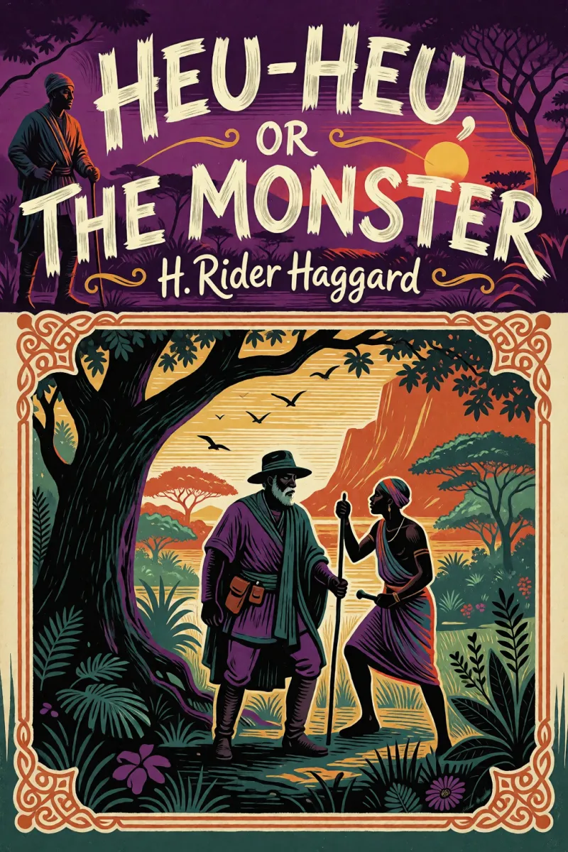 Cover of Heu-Heu, or The monster by H. Rider Haggard