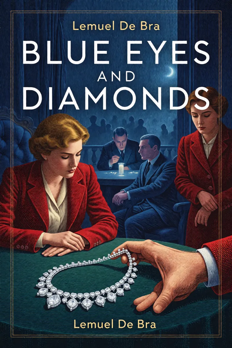 Cover of Blue eyes and diamonds by Lemuel De Bra
