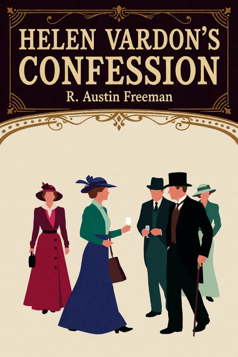 Cover of Helen Vardon's confession by R. Austin Freeman