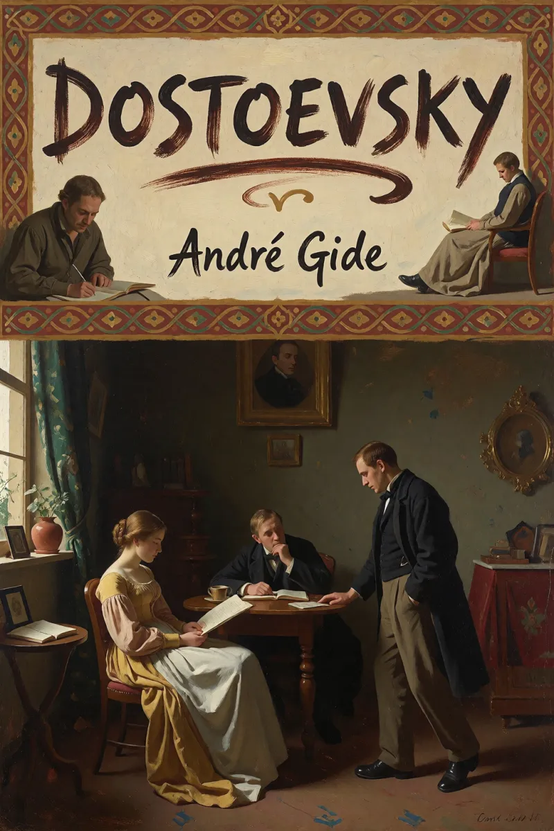 Cover of Dostoevsky by André Gide