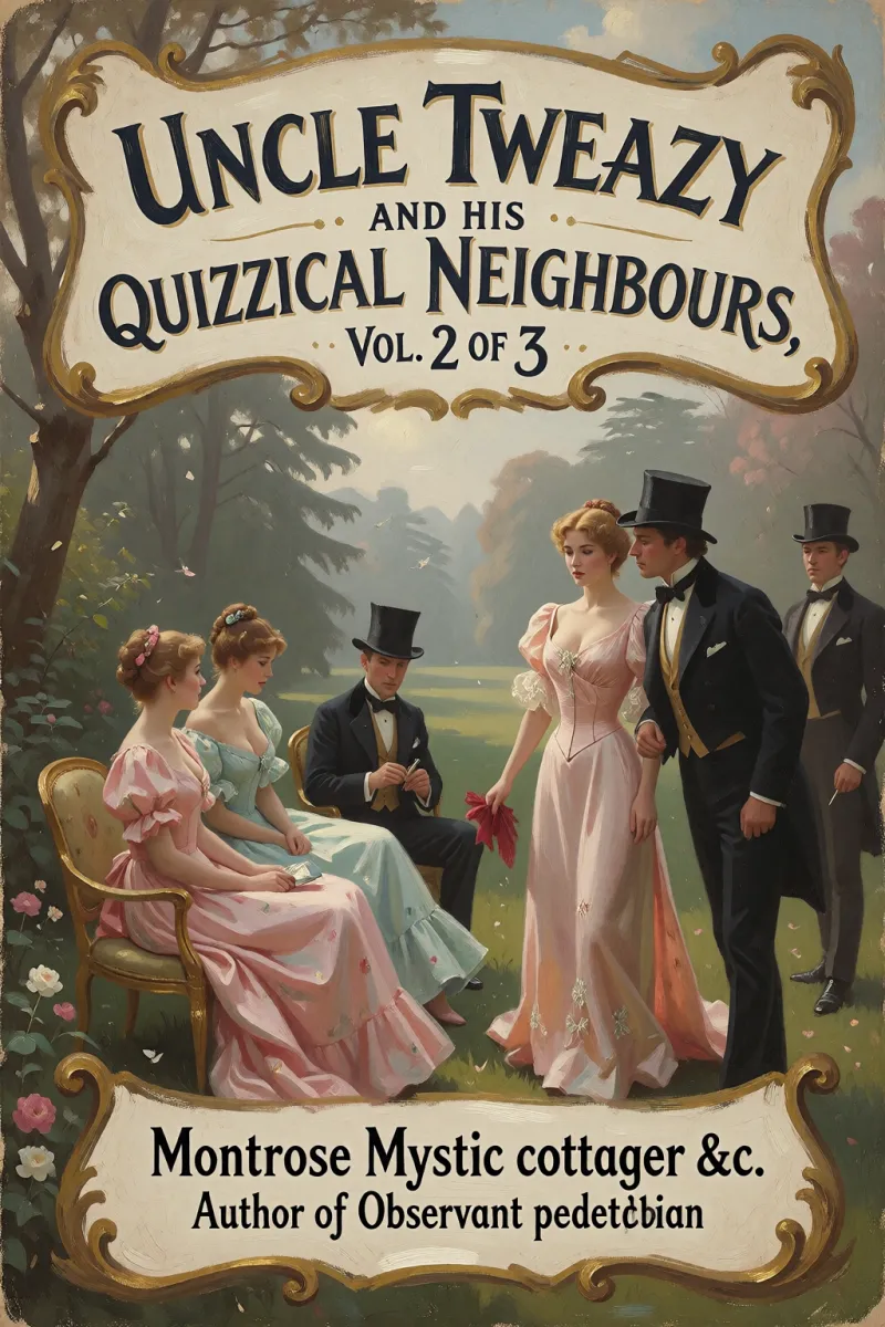 Cover of Uncle Tweazy and his quizzical neighbours, vol. 2 of 3 by Montrose Mystic cottager &c. Author of the Observant pedestrian