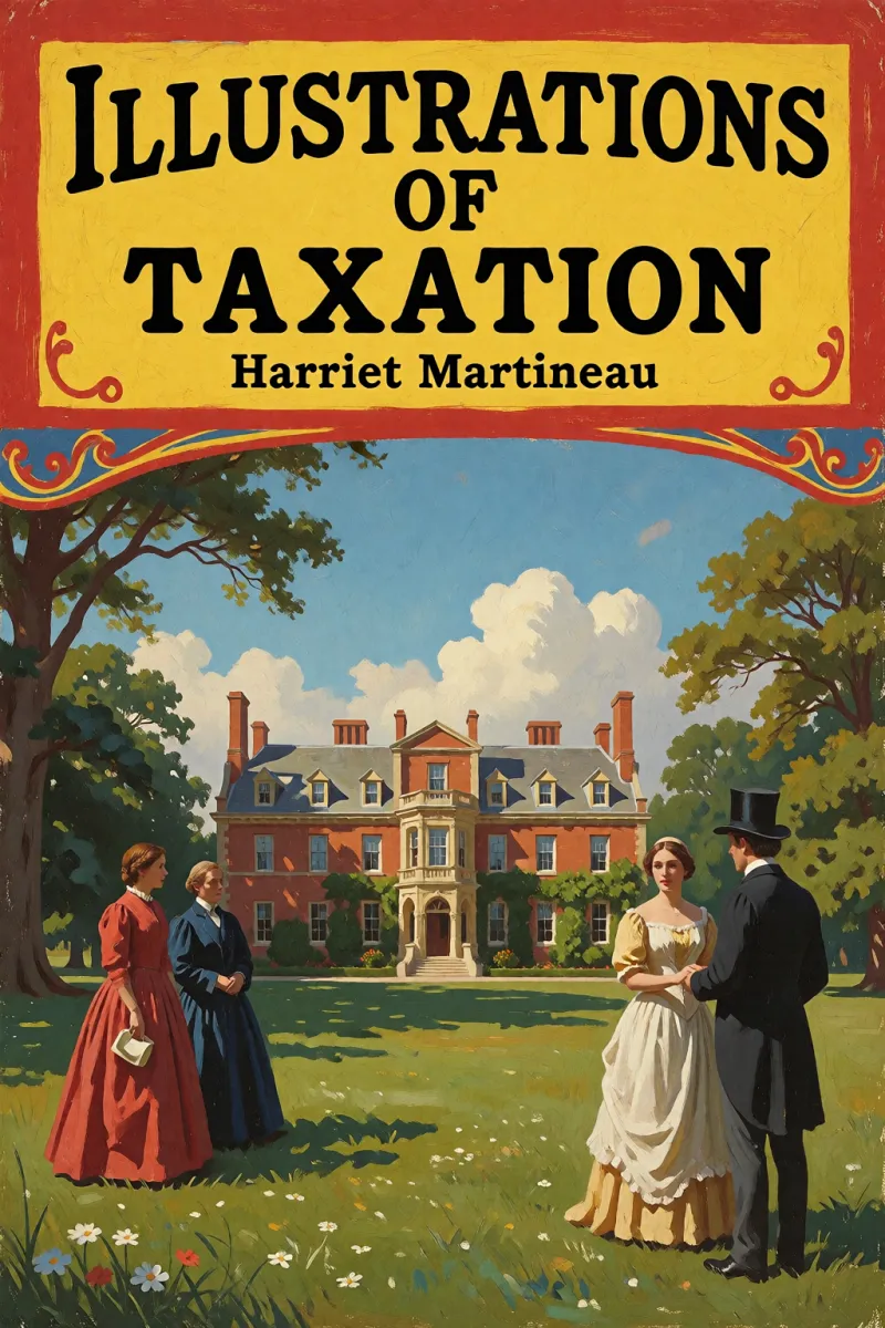 Cover of Illustrations of taxation by Harriet Martineau