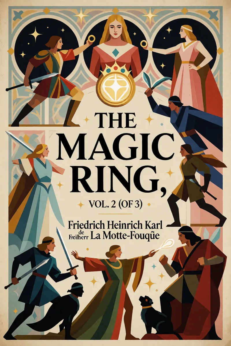 Cover of The magic ring, Vol. 2 (of 3) by Friedrich Heinrich Karl Freiherr de La Motte-Fouqué