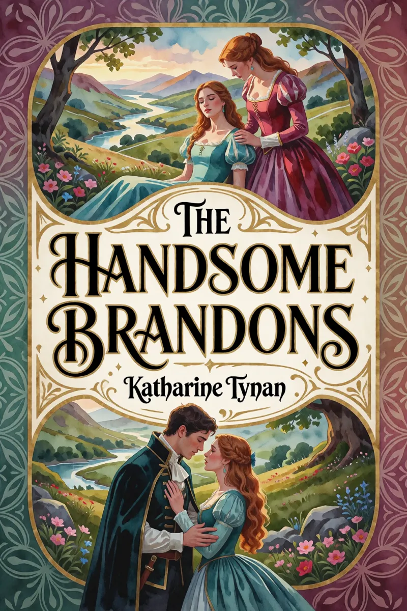 Cover of The handsome Brandons by Katharine Tynan