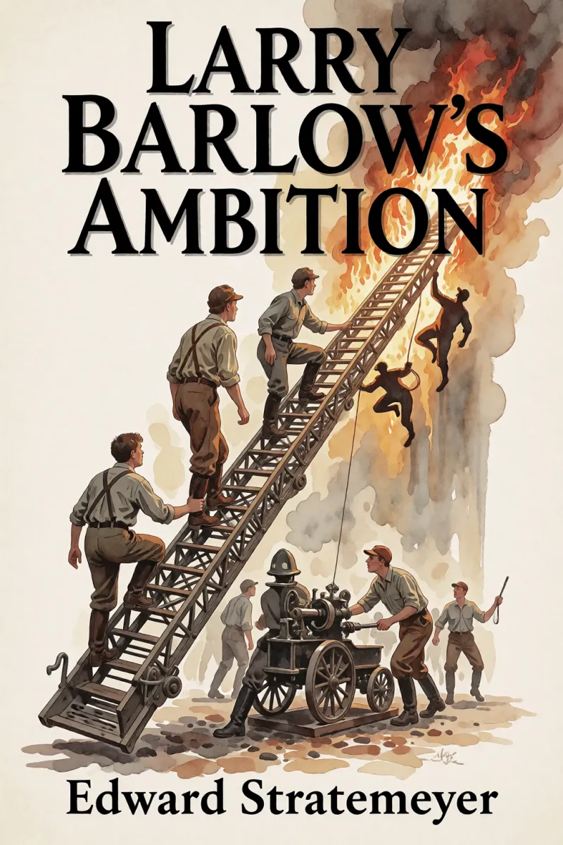 Cover of Larry Barlow's ambition by Edward Stratemeyer