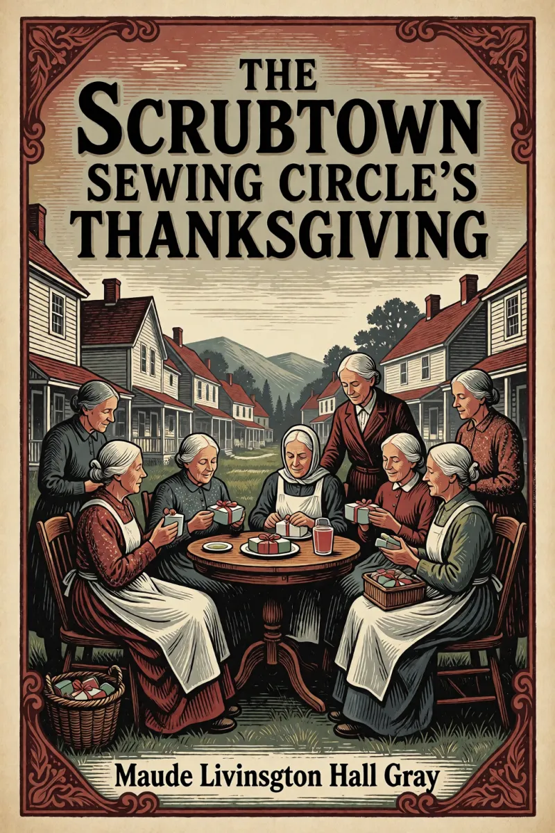 Cover of The Scrubtown sewing circle's Thanksgiving by Maude Livingston Hall Gray