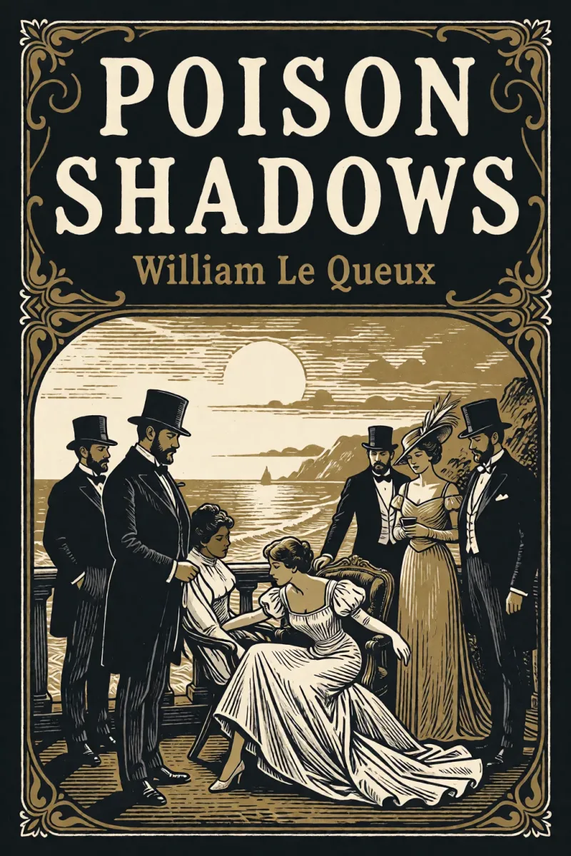 Cover of Poison shadows by William Le Queux