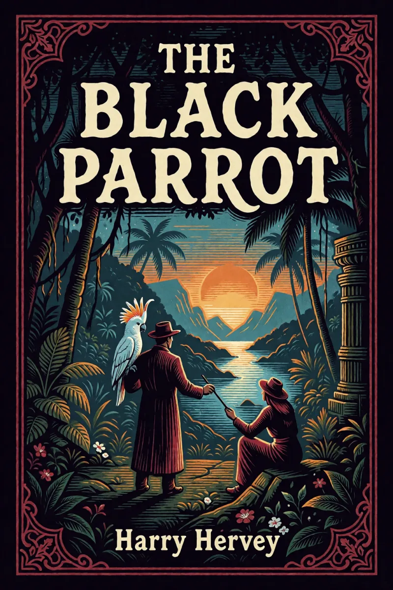 Cover of The Black Parrot by Harry Hervey