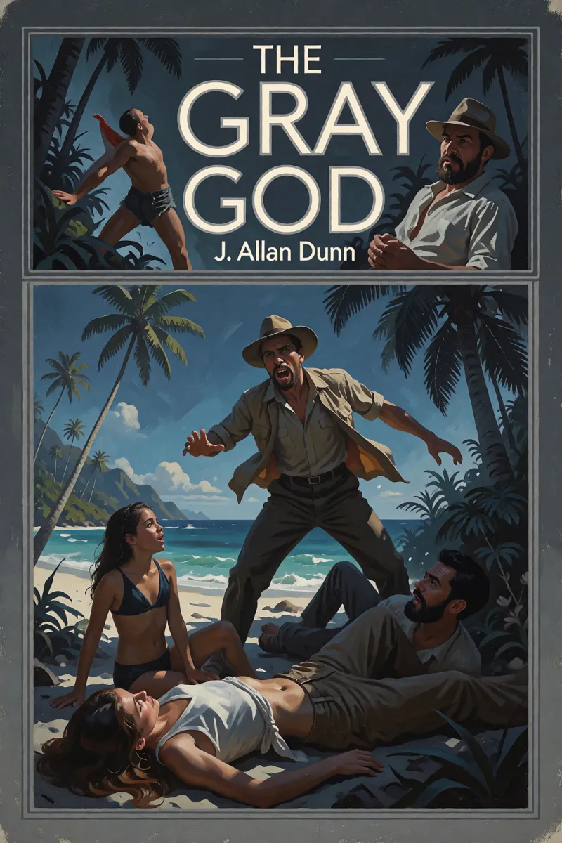 Cover of The gray god by J. Allan Dunn