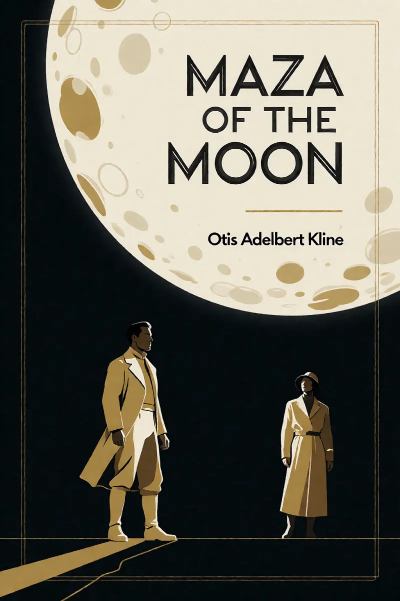 Cover of Maza of the Moon by Otis Adelbert Kline