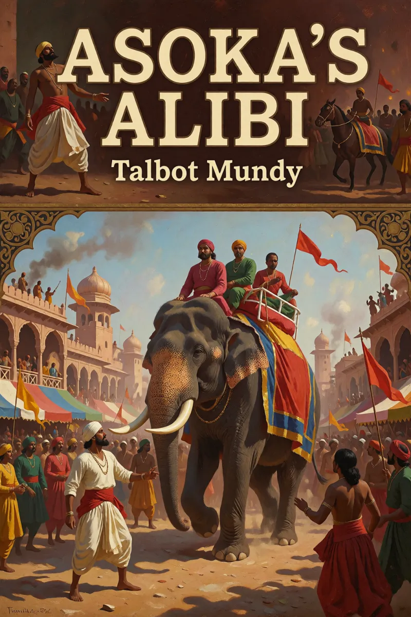 Cover of Asoka's alibi by Talbot Mundy