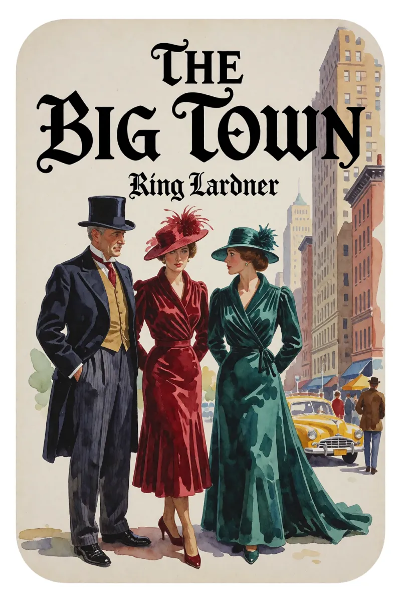 Cover of The big town by Ring Lardner