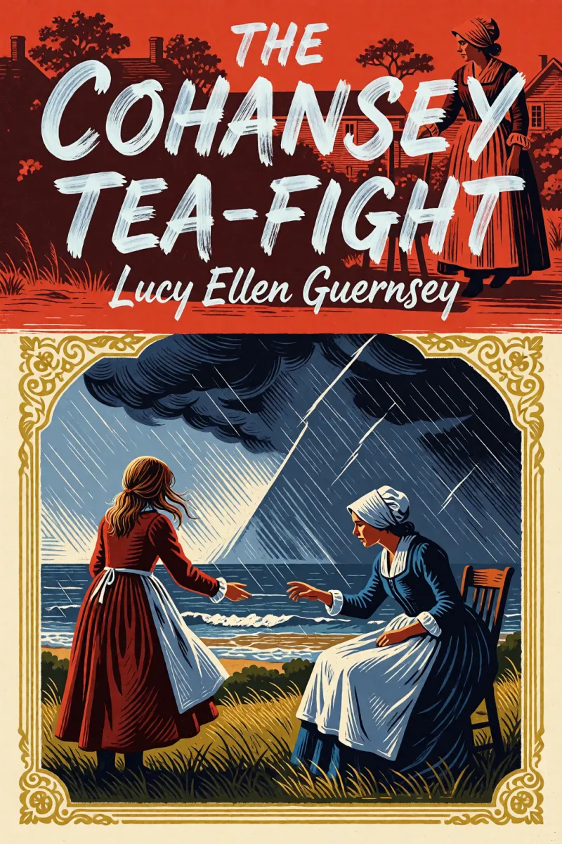 Cover of The Cohansey tea-fight by Lucy Ellen Guernsey