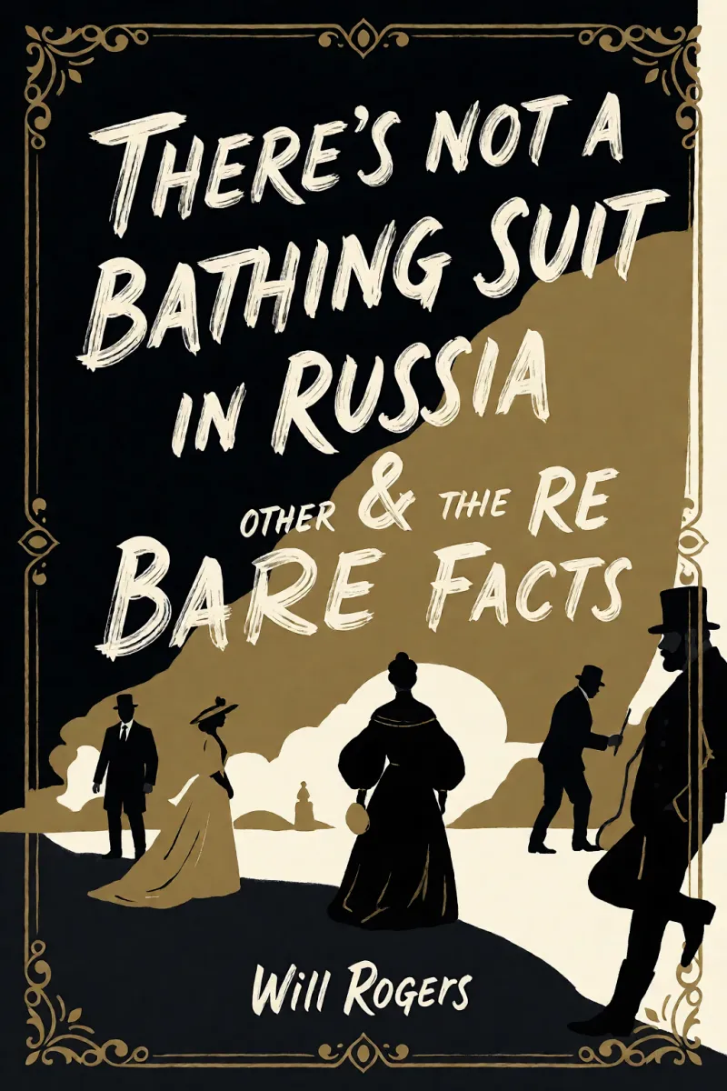 Cover of There's not a bathing suit in Russia & other bare facts by Will Rogers