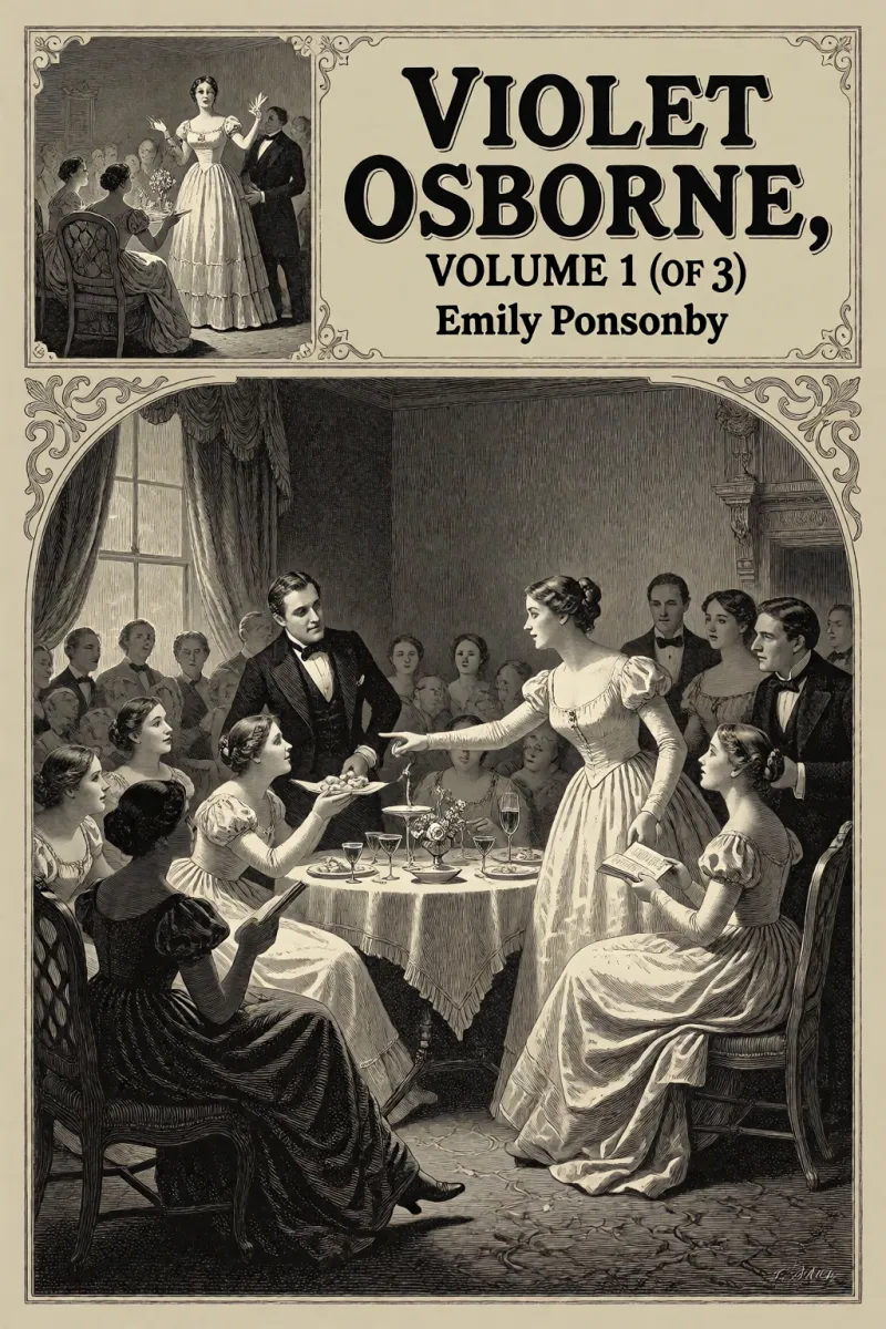Cover of Violet Osborne, Volume 1 (of 3) by Emily Ponsonby