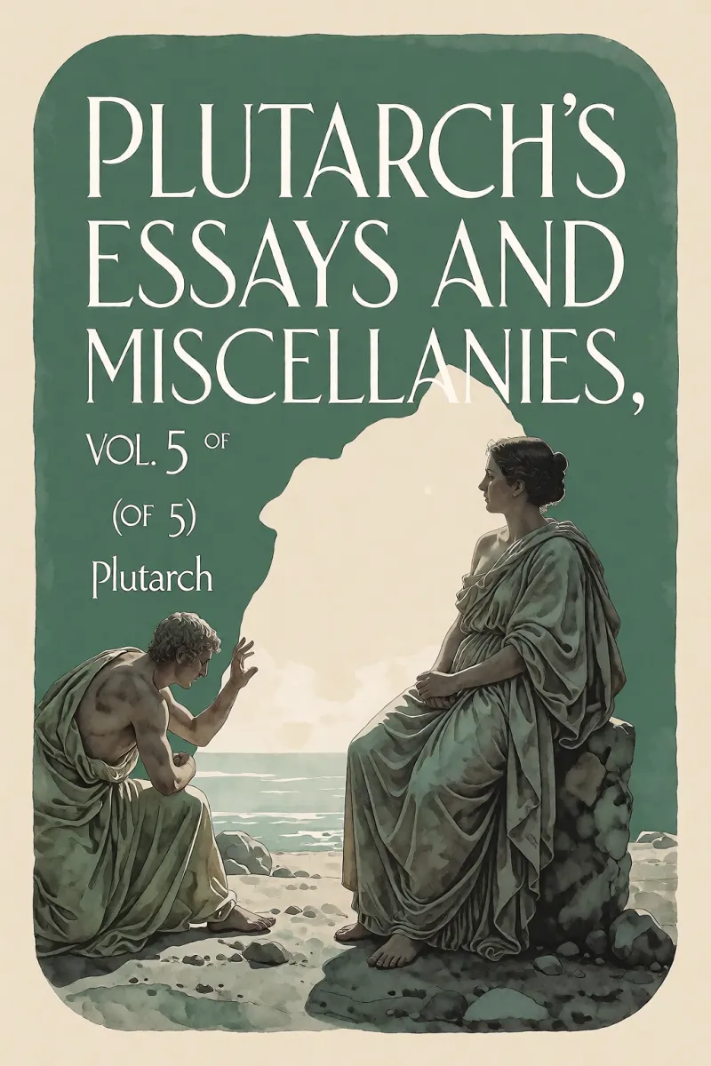 Cover of Plutarch's essays and miscellanies, Vol. 5 (of 5) by Plutarch