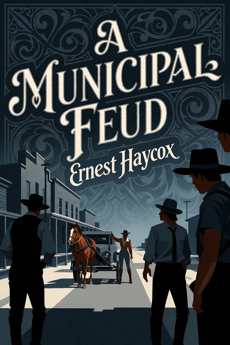 Cover of A municipal feud by Ernest Haycox