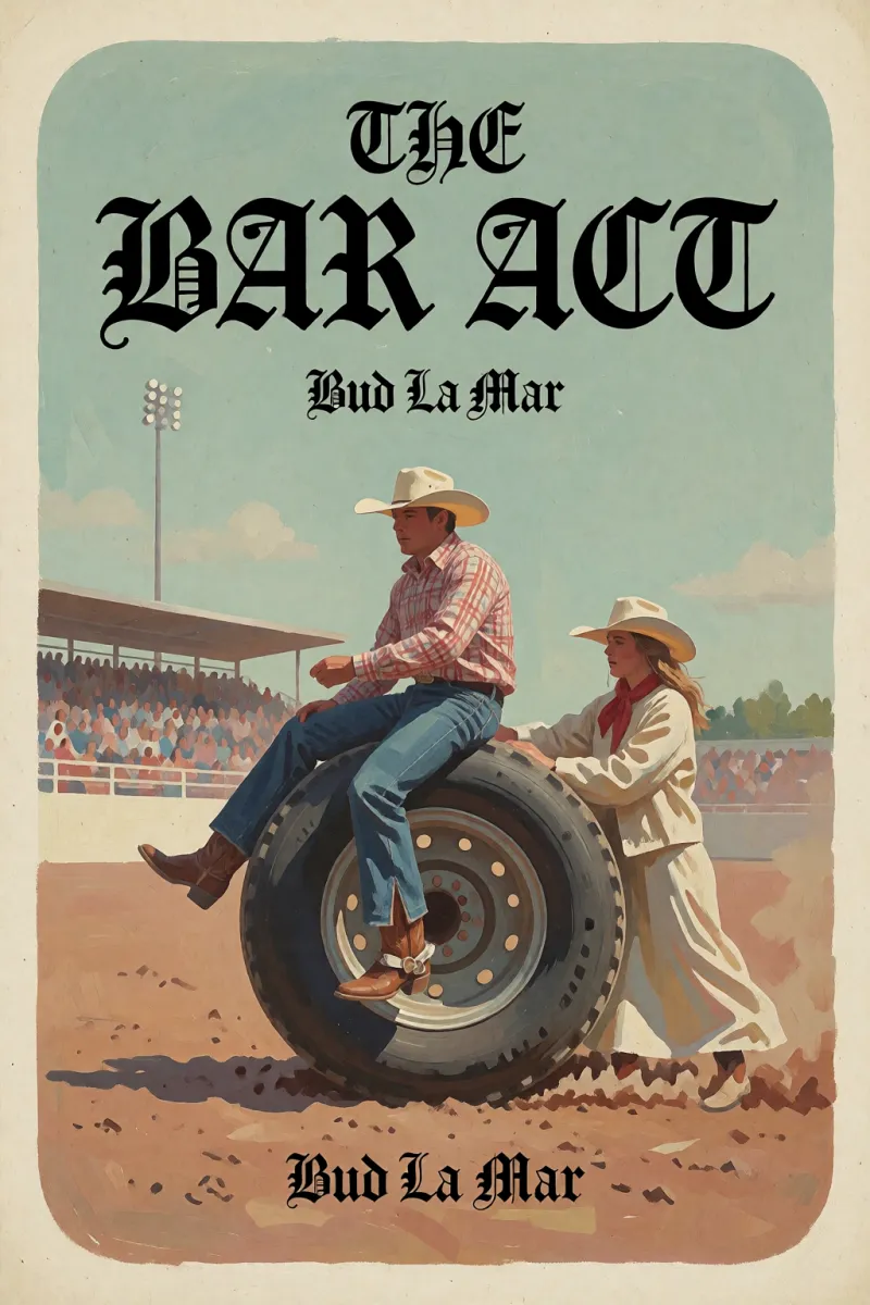 Cover of The bar act by Bud La Mar