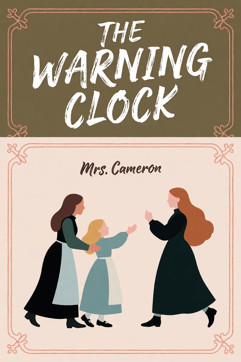 Cover of The warning clock by Mrs. Cameron