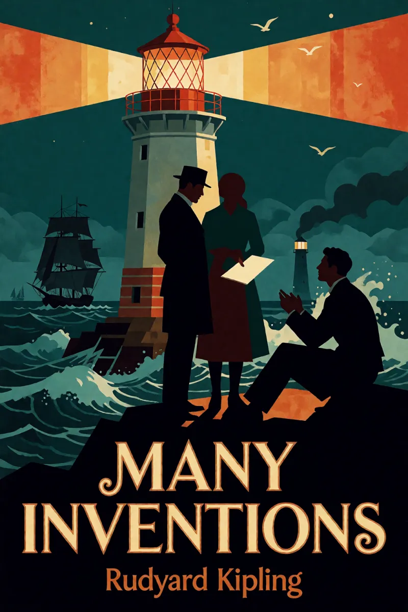 Cover of Many inventions by Rudyard Kipling
