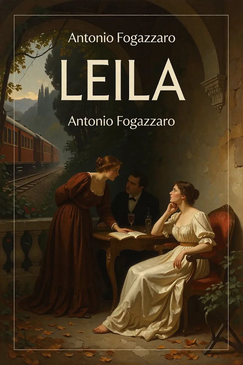 Cover of Leila by Antonio Fogazzaro
