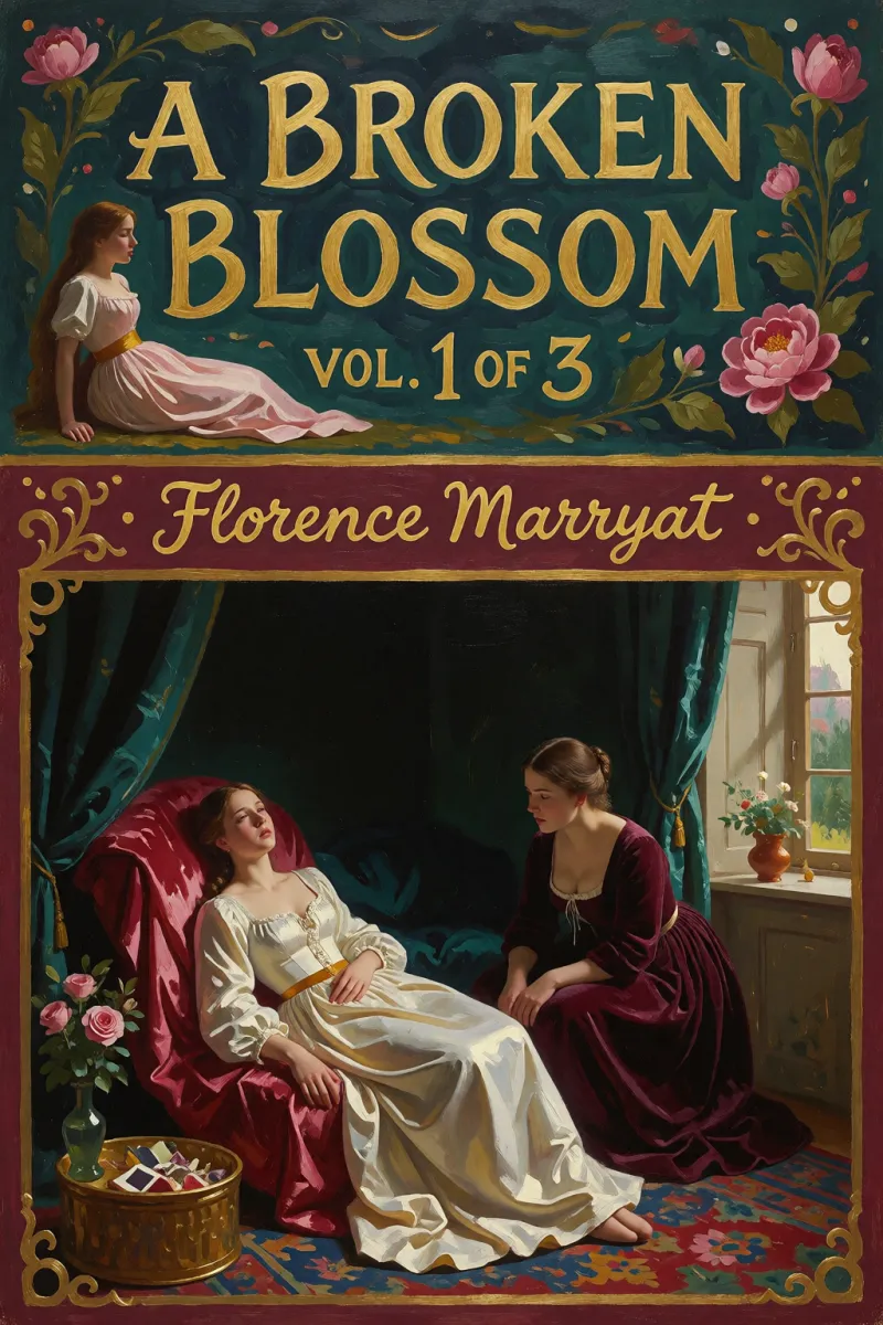 Cover of A broken blossom vol. 1 of 3 by Florence Marryat