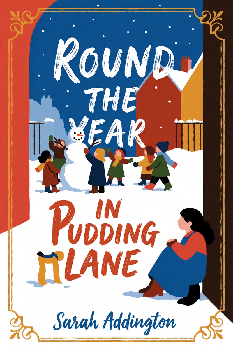 Cover of Round the year in Pudding Lane by Sarah Addington