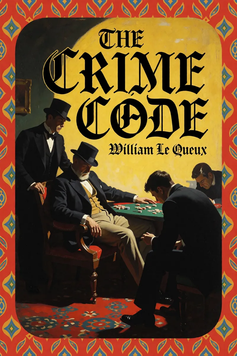 Cover of The crime code by William Le Queux