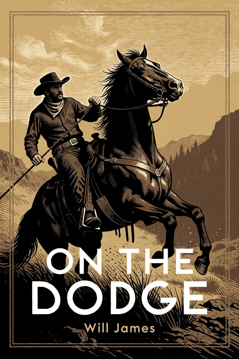 Cover of On the dodge by Will James