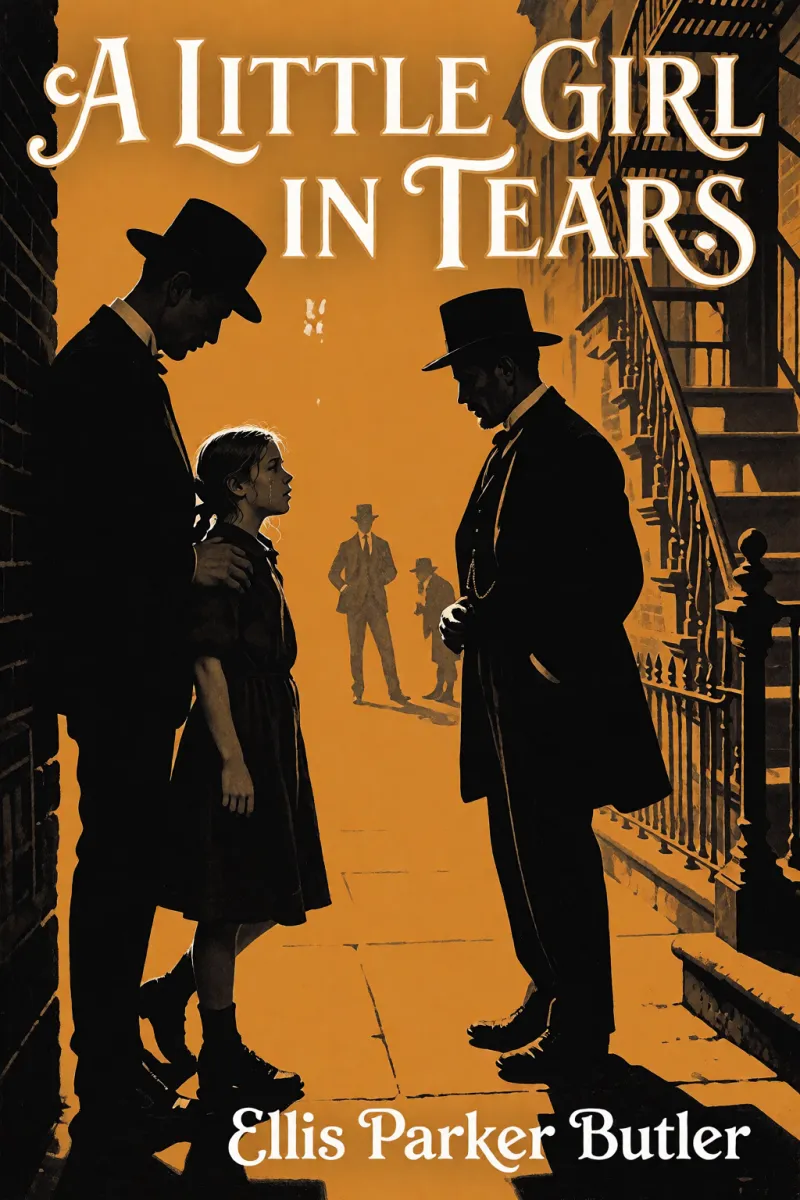 Cover of A little girl in tears by Ellis Parker Butler