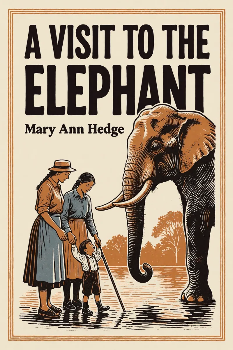 Cover of A visit to the elephant by Mary Ann Hedge