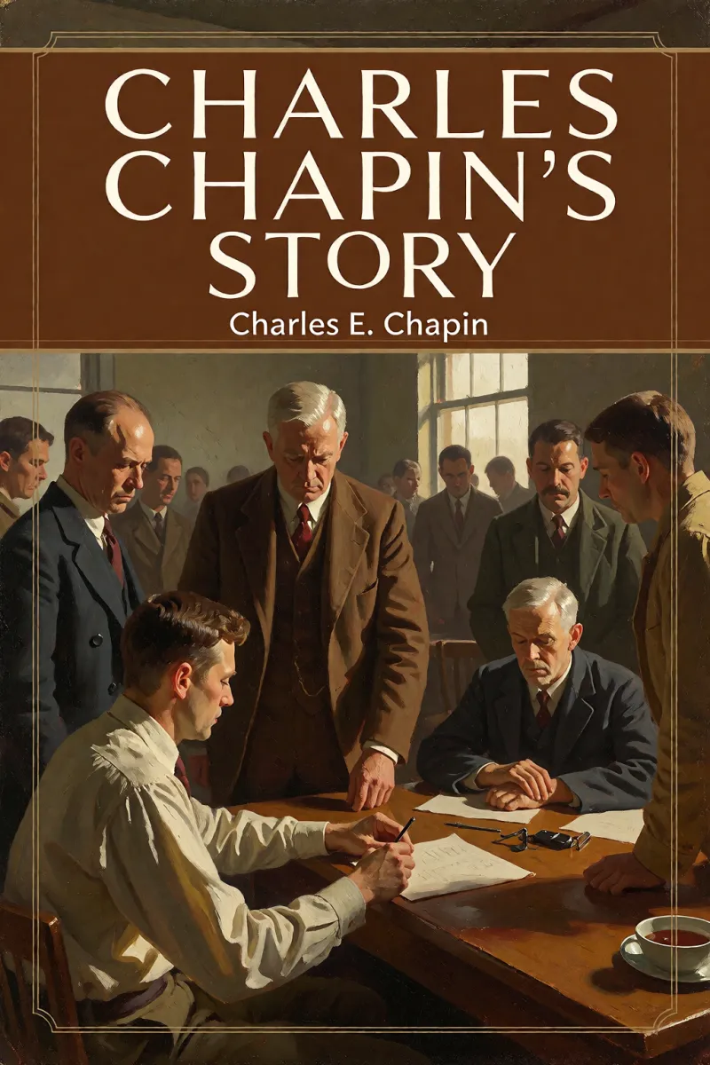 Cover of Charles Chapin's story by Charles E. Chapin