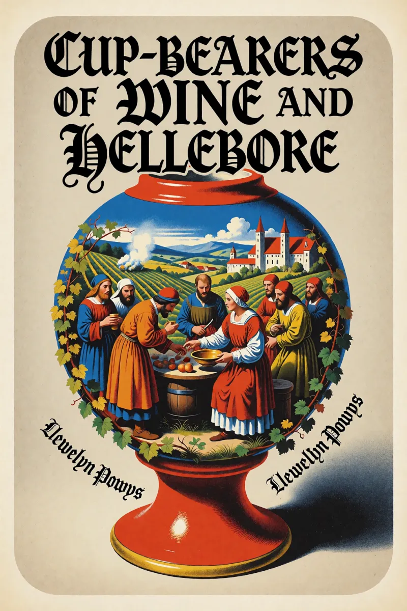 Cover of Cup-bearers of wine and hellebore by Llewelyn Powys