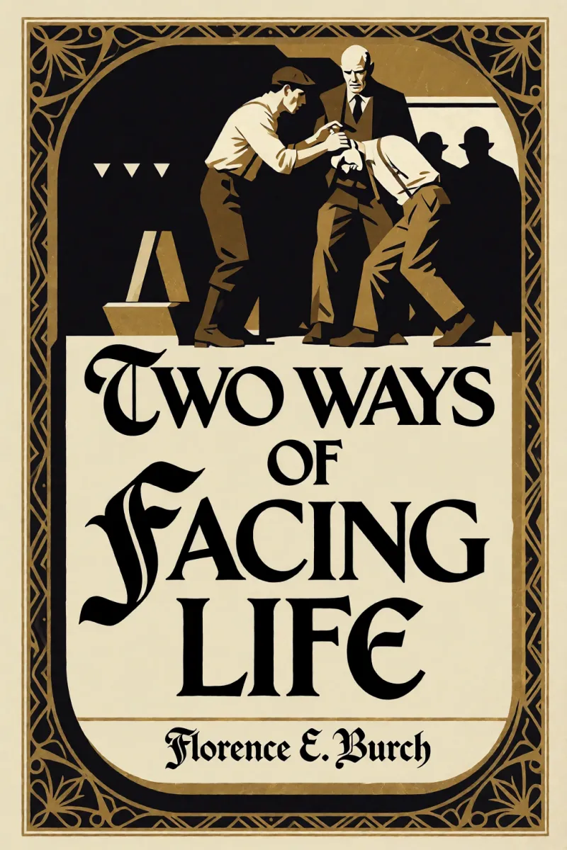 Cover of Two ways of facing life by Florence E. Burch