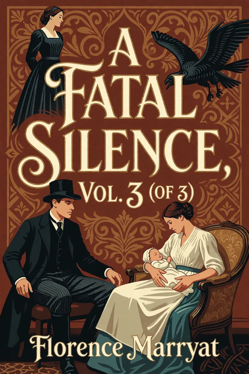 Cover of A fatal silence, vol. 3 (of 3) by Florence Marryat